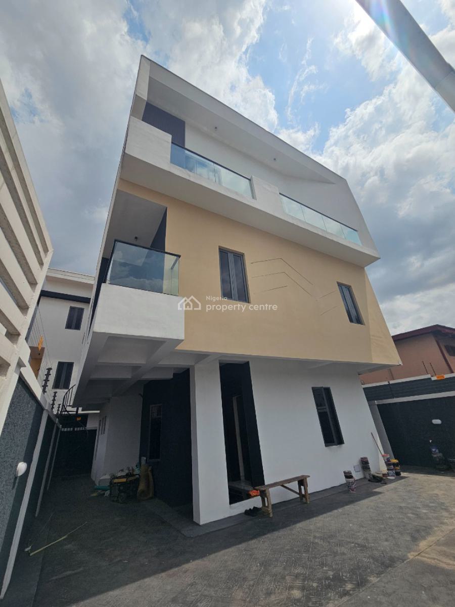 Luxury 4 Bedroom Fully Detached Duplex with 2rooms Bq in an Estate, in an Estate Off Wemco Road, Agidingbi, Ikeja, Lagos, Detached Duplex for Sale