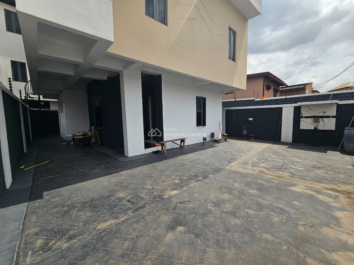 Luxury 4 Bedroom Fully Detached Duplex with 2rooms Bq in an Estate, in an Estate Off Wemco Road, Agidingbi, Ikeja, Lagos, Detached Duplex for Sale