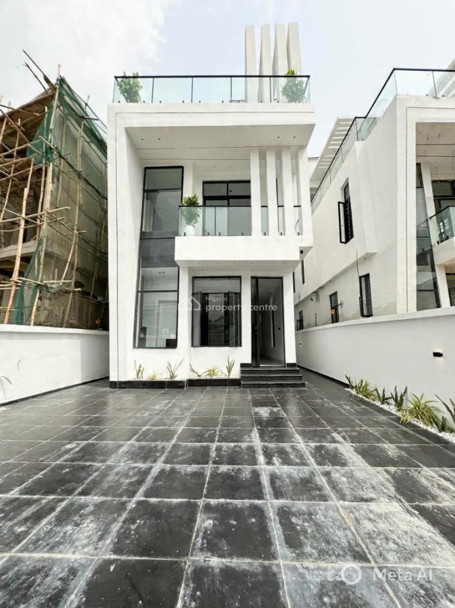 Massive 5 Bedroom Detached Duplex with Swimming Pool and Bq, 2nd Toll Gate, Lekki, Lagos, Detached Duplex for Sale