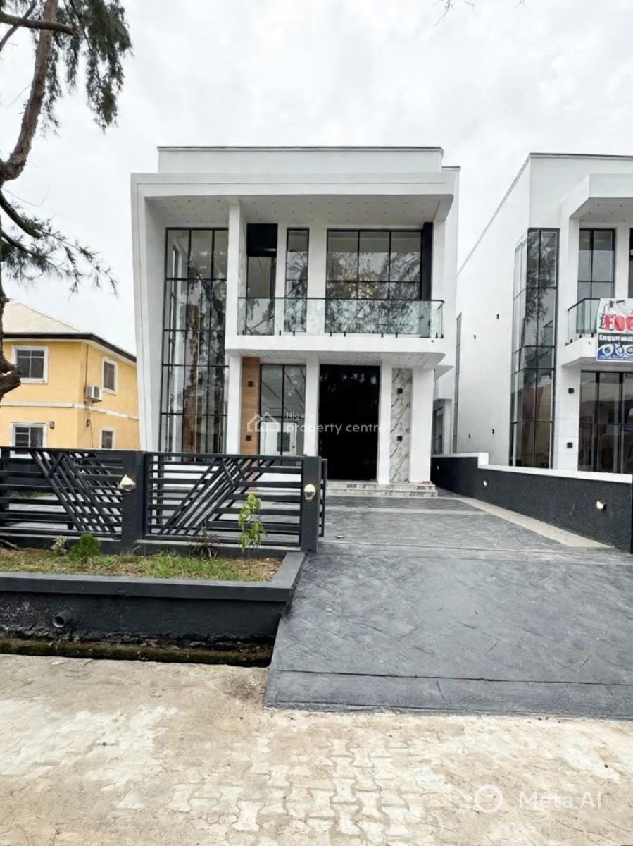 Stunning 5 Bedroom Detached Duplex with Swimming Pool and Bq, Ikota, Ikota, Lekki, Lagos, Detached Duplex for Sale