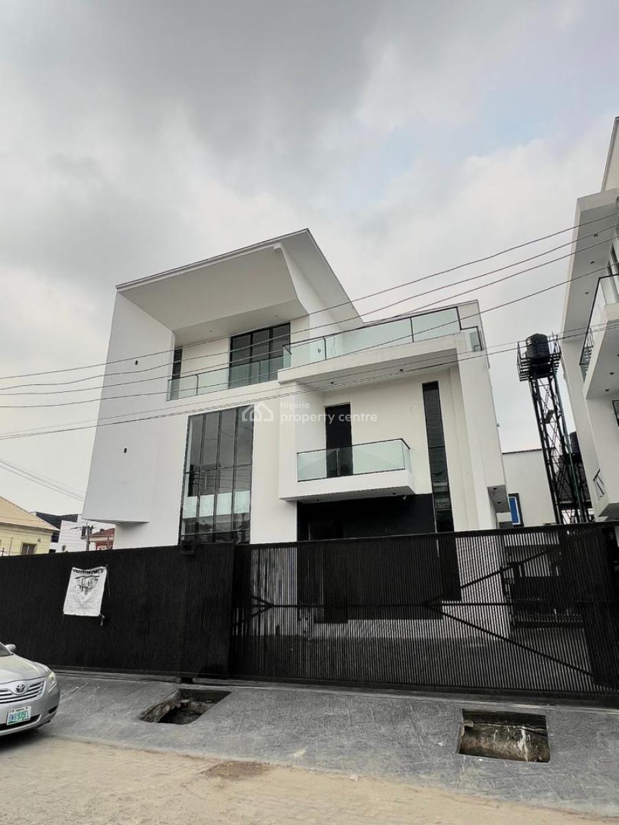 Towering 5 Bedroom Detached Duplex with Pool, Rooftop, Cinema, Bq, Osapa, Lekki, Lagos, Detached Duplex for Sale