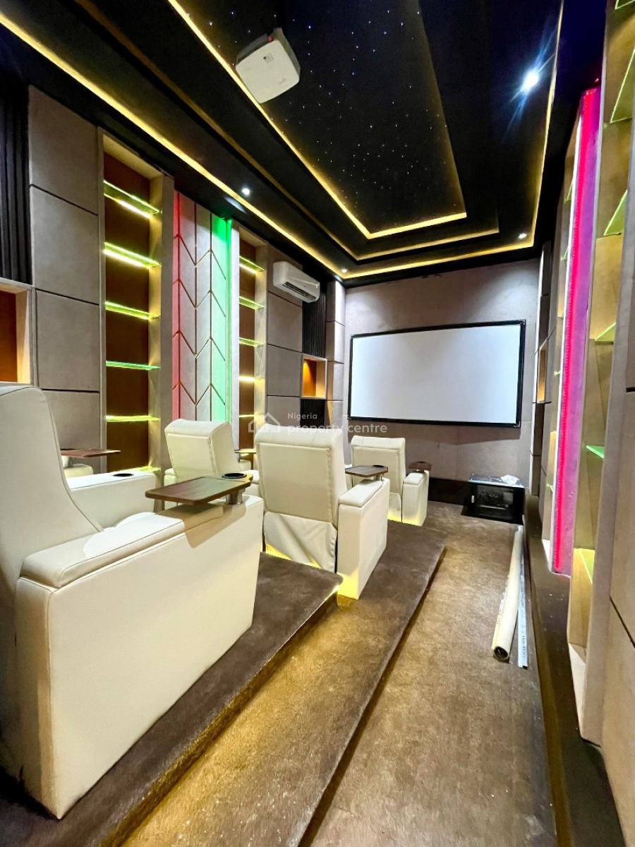 Astonishing 5 Bedroom Detached Duplex with Cinema and Pool, Ikoyi, Lekki, Lagos, Detached Duplex for Sale