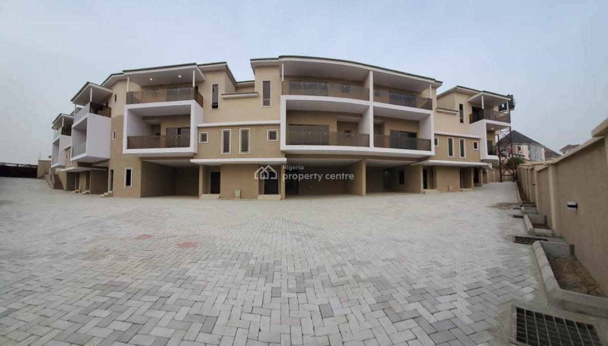 6 Units 4 Bedrooms Tarrace Duplexes with Bq, Guzape District, Abuja, Terraced Duplex for Sale