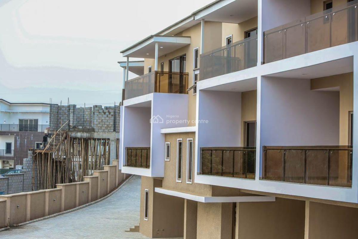 6 Units 4 Bedrooms Tarrace Duplexes with Bq, Guzape District, Abuja, Terraced Duplex for Sale