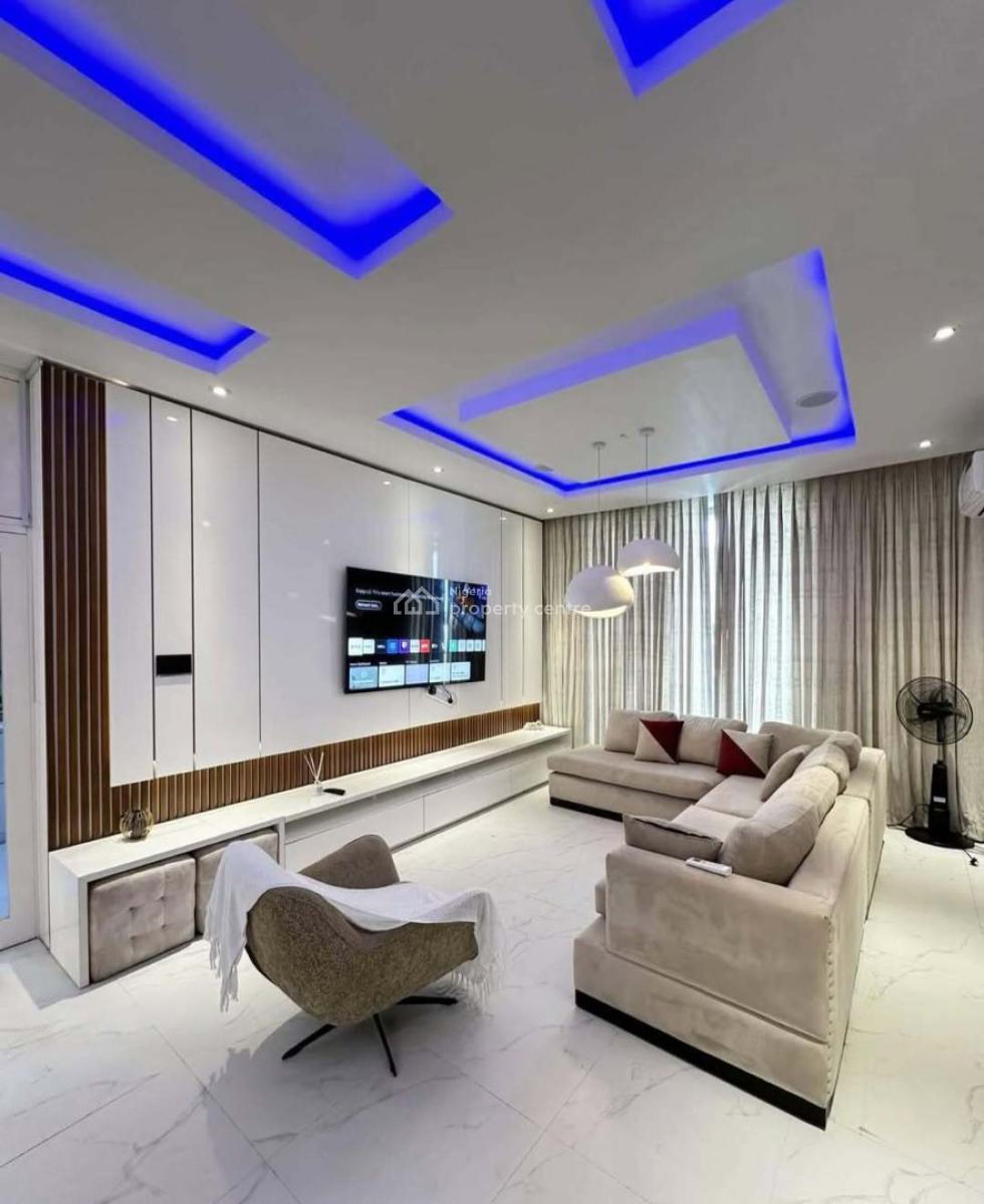 Furnished 2 Bedroom Apartment, Osapa, Lekki, Lagos, Flat / Apartment for Rent