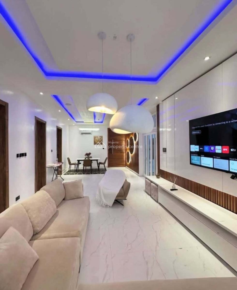 Furnished 2 Bedroom Apartment, Osapa, Lekki, Lagos, Flat / Apartment for Rent