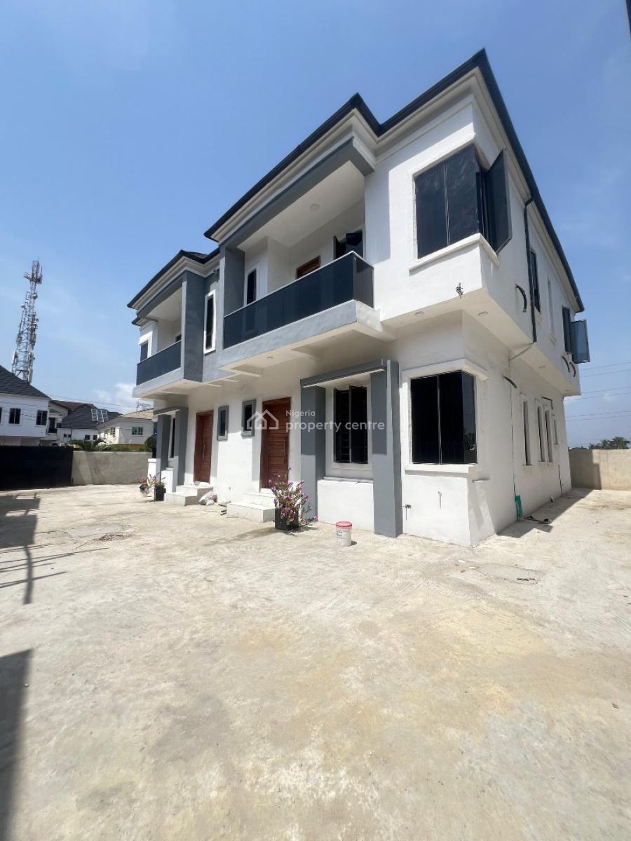 4 Bedroom Semi Detached Duplex with a Bq, Eleganza, Just After Second  Lekki Toll Gate, Ikota, Lekki, Lagos, Semi-detached Duplex for Rent