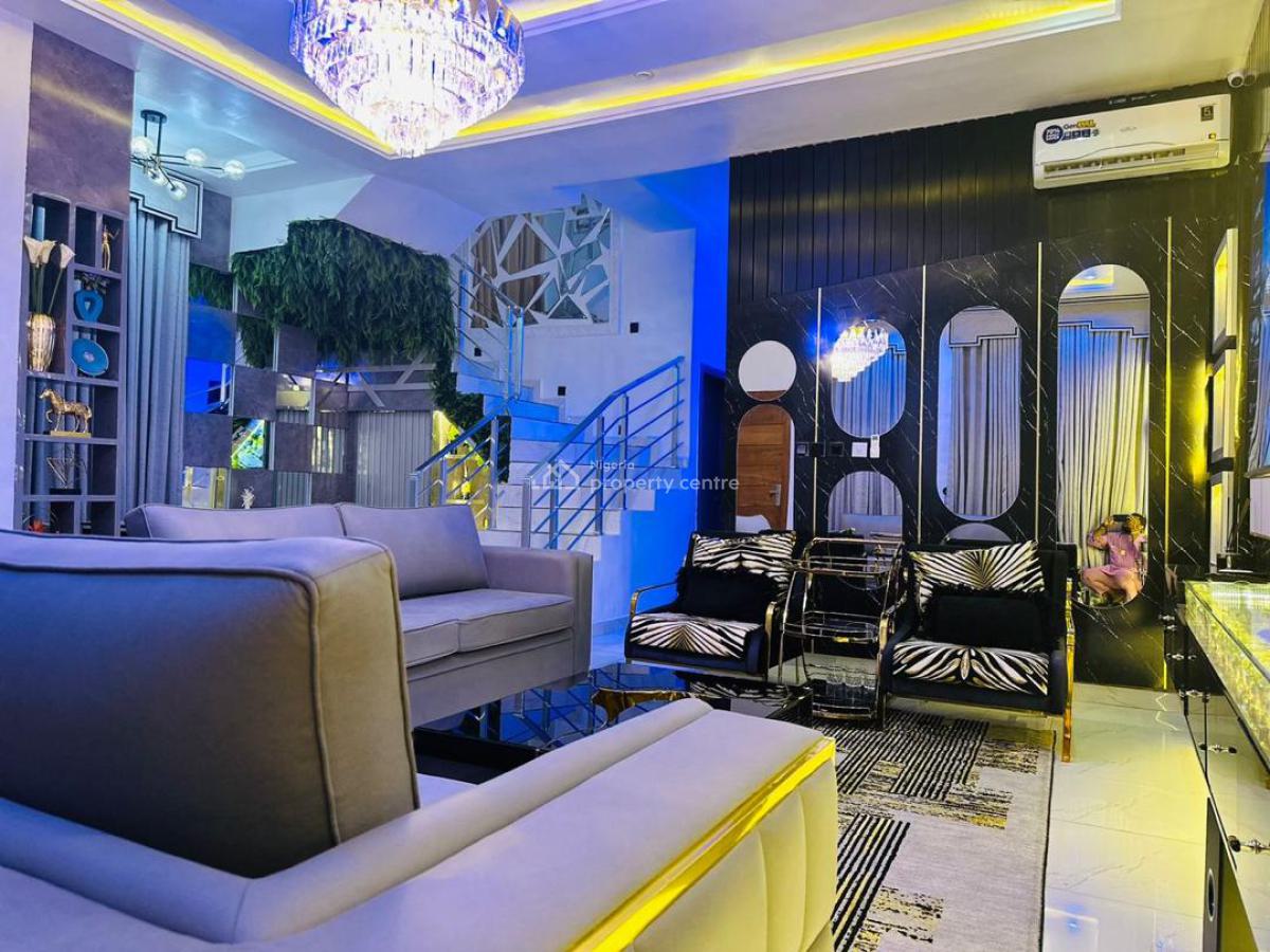 Luxury and Beautifully Furnished 4 Bedroom Detached Dupl, Orchid Lekki, Lekki, Lagos, Semi-detached Duplex for Rent