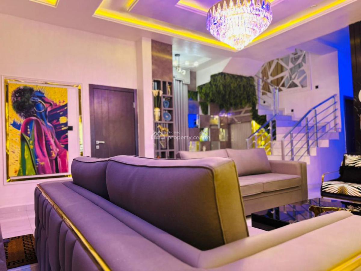 Luxury and Beautifully Furnished 4 Bedroom Detached Dupl, Orchid Lekki, Lekki, Lagos, Semi-detached Duplex for Rent