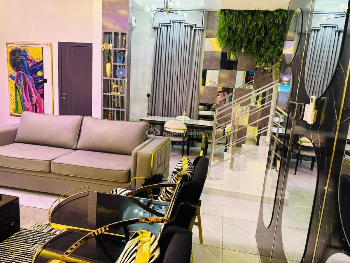 Luxury and Beautifully Furnished 4 Bedroom Detached Dupl, Orchid Lekki, Lekki, Lagos, Semi-detached Duplex for Rent