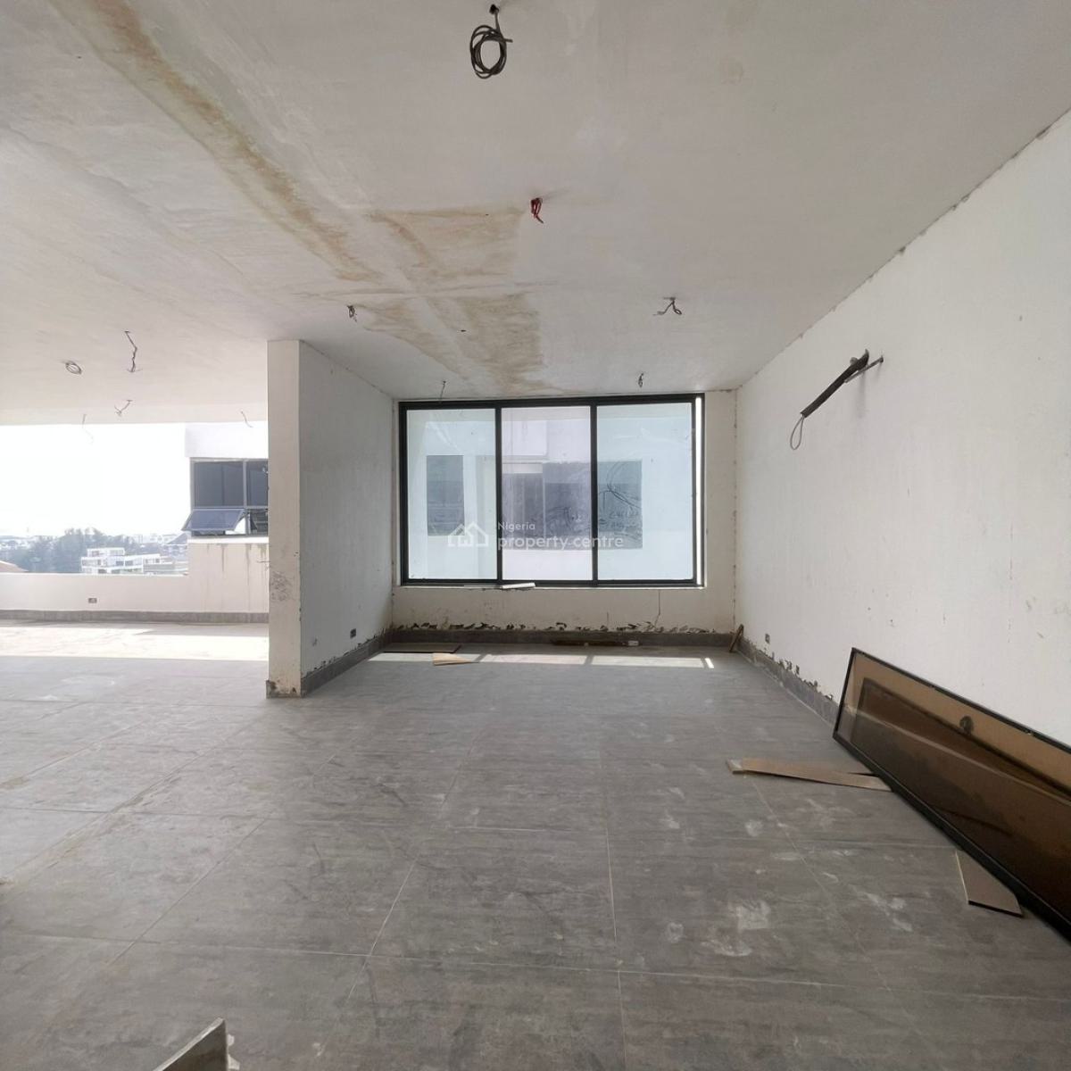 Spacious 4 Bedroom Maisonette Penthouse with Bq, Private Swimming Pool, By Banana Island, Ikoyi, Lagos, Block of Flats for Sale