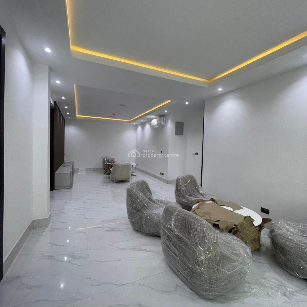 Spacious 4 Bedroom Maisonette with Bq, Elevator , Green Areas Etc., By Banana Island, Ikoyi, Lagos, Block of Flats for Sale