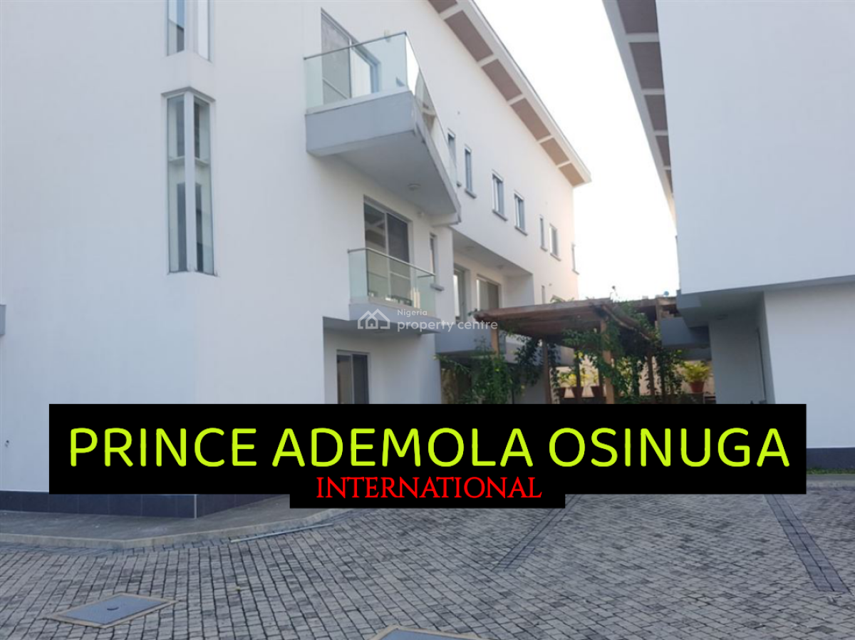 Executive & Quiet 3 Bedroom Terrace House + Bq+pool, Banana Island Estate, Banana Island, Ikoyi, Lagos, Terraced Duplex for Rent