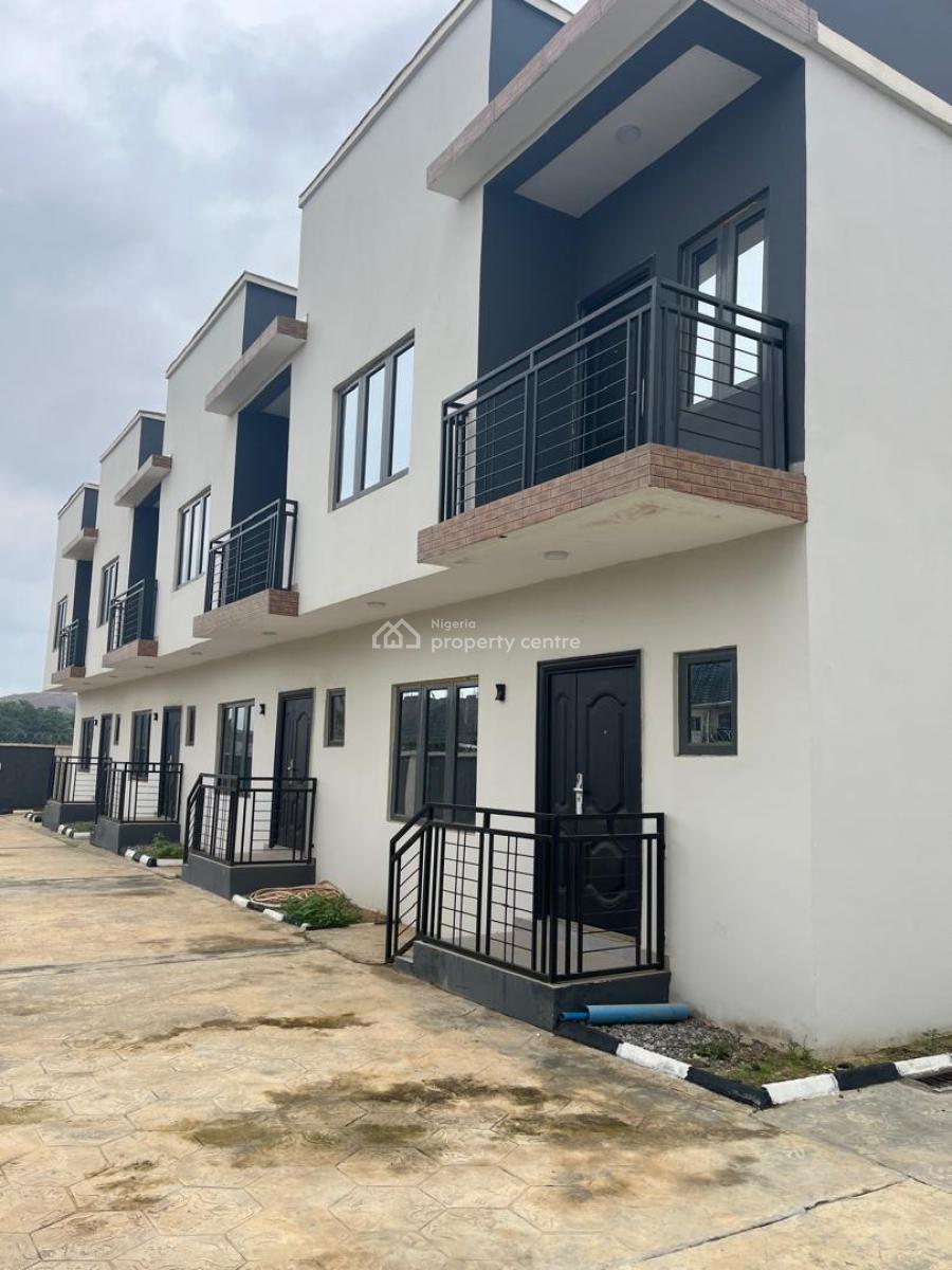 Newly Built 2bedroom Terraces, Tarred Road, Fo1 Layout, Kubwa, Abuja, Terraced Duplex for Sale