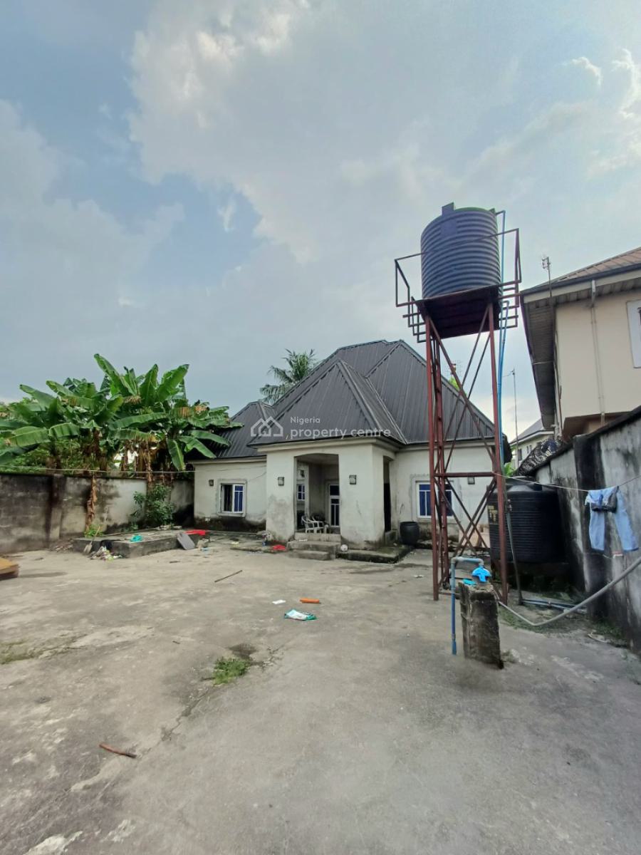 2 Units of 3 Bedroom Detached Bungalows, School Road, Rumuodomaya, Port Harcourt, Rivers, Detached Bungalow for Sale