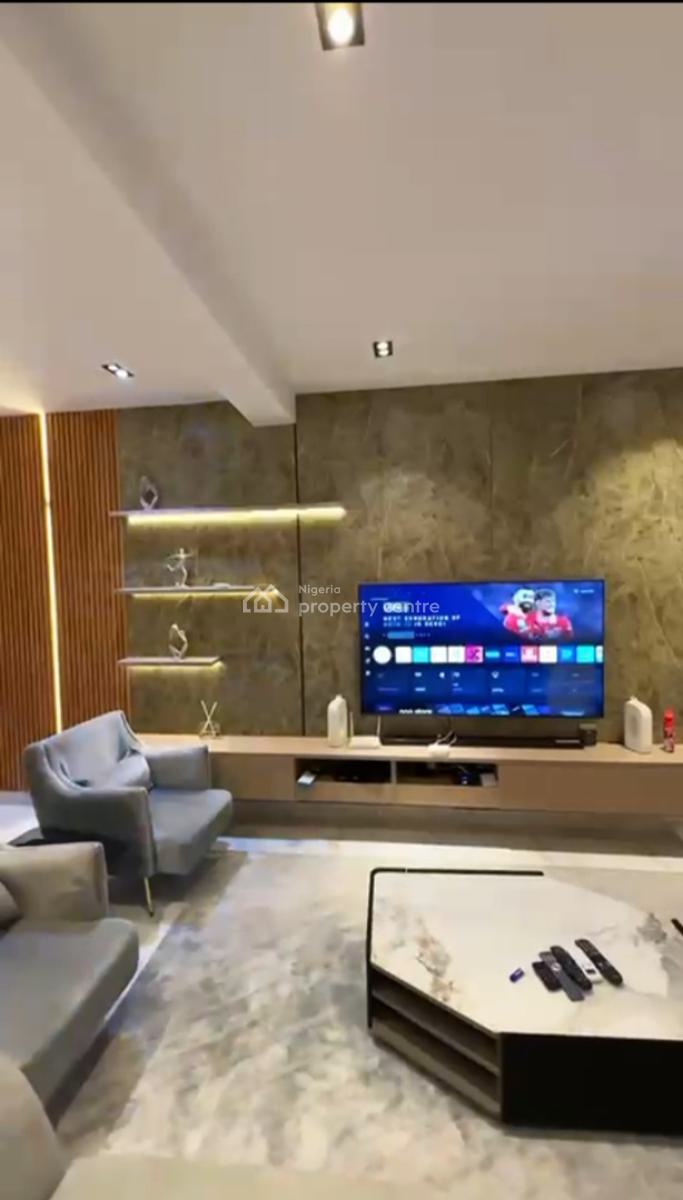 Beautiful Furnished 3 Bedroom Terrace Detached Duplex at Banana Island, in Secured Estate at Banana Island Ikoyi, Banana Island, Ikoyi, Lagos, Terraced Duplex for Rent