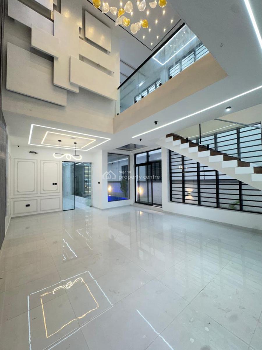 Magnificent 5-bedroom Duplex with Private Pool, Chevron Toll Gate, Lekki, Lagos, Detached Duplex for Sale