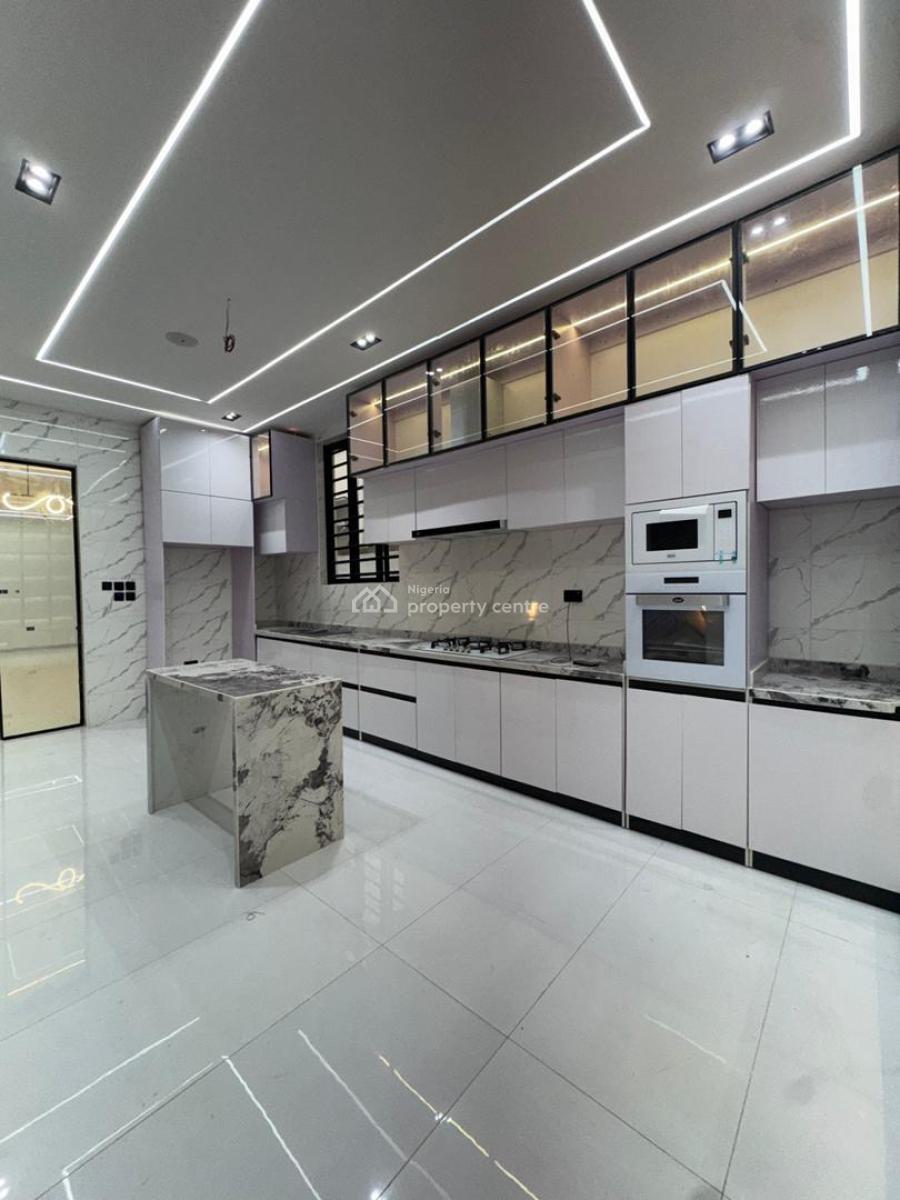 Magnificent 5-bedroom Duplex with Private Pool, Chevron Toll Gate, Lekki, Lagos, Detached Duplex for Sale