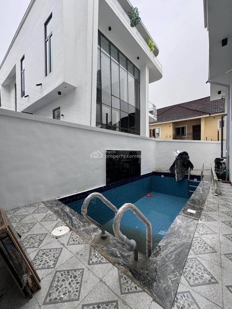 Magnificent 5-bedroom Duplex with Private Pool, Chevron Toll Gate, Lekki, Lagos, Detached Duplex for Sale
