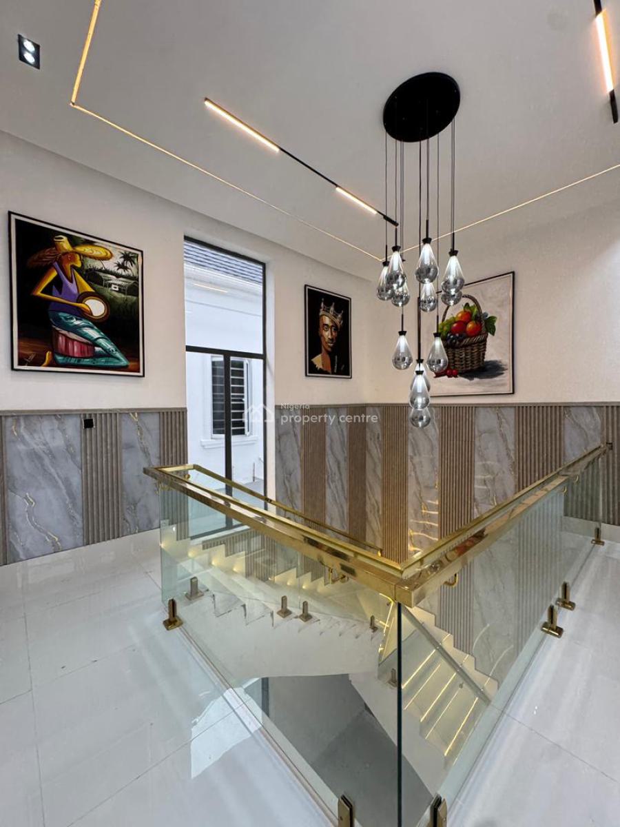 Magnificent 5-bedroom Duplex with Private Pool, Chevron Toll Gate, Lekki, Lagos, Detached Duplex for Sale