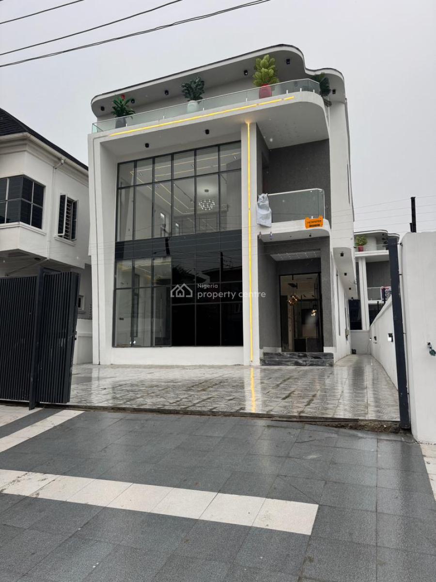Magnificent 5-bedroom Duplex with Private Pool, Chevron Toll Gate, Lekki, Lagos, Detached Duplex for Sale