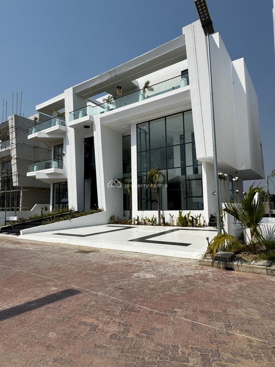 Magnificent 5-bedroom Duplex with Pool, Cinema & Gym, Osapa, Lekki, Lagos, Detached Duplex for Sale
