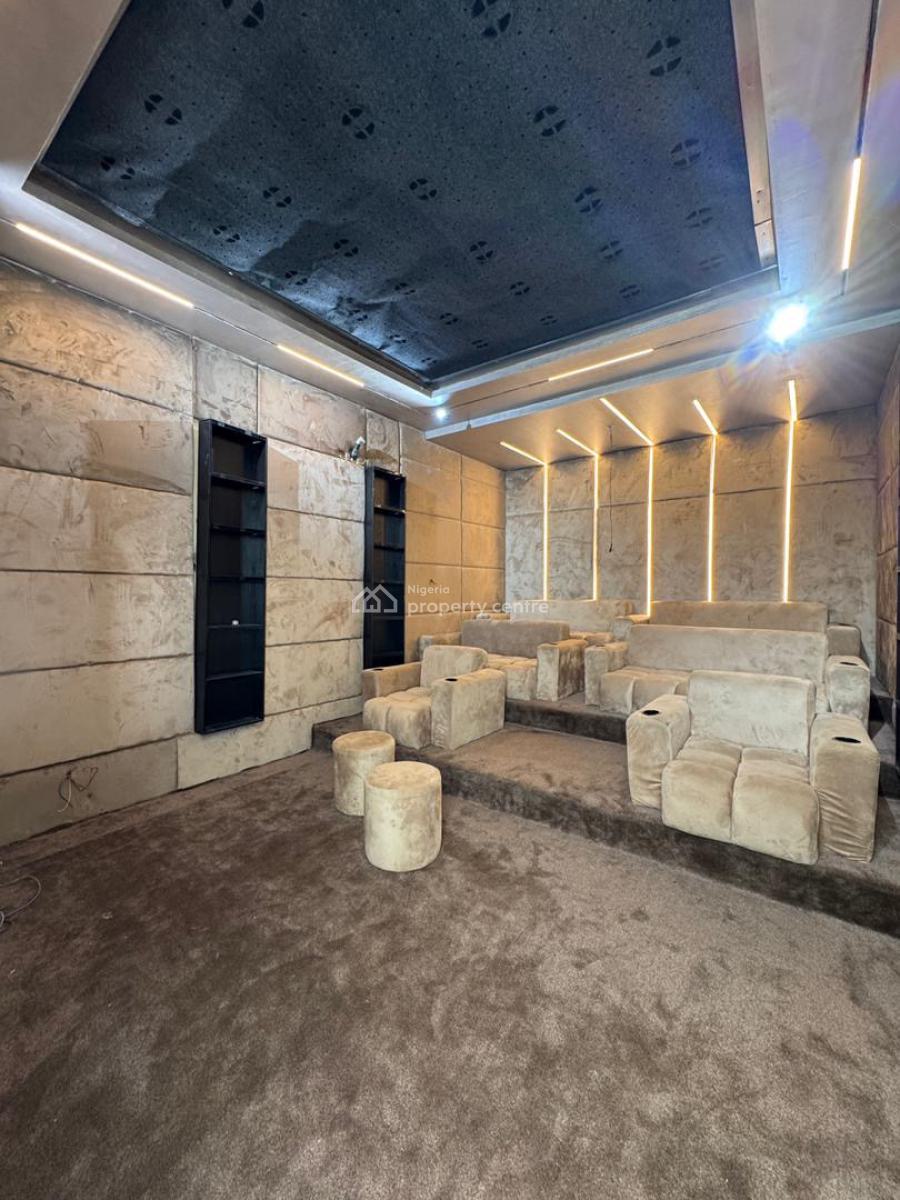 Magnificent 5-bedroom Duplex with Pool, Cinema & Gym, Osapa, Lekki, Lagos, Detached Duplex for Sale