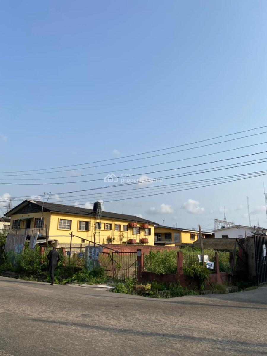 a Spacious Corner-piece Vacant Land, Off Agbonyin Avenue Via Adelabu Surulere Lagos, Adelabu, Surulere, Lagos, Mixed-use Land for Rent