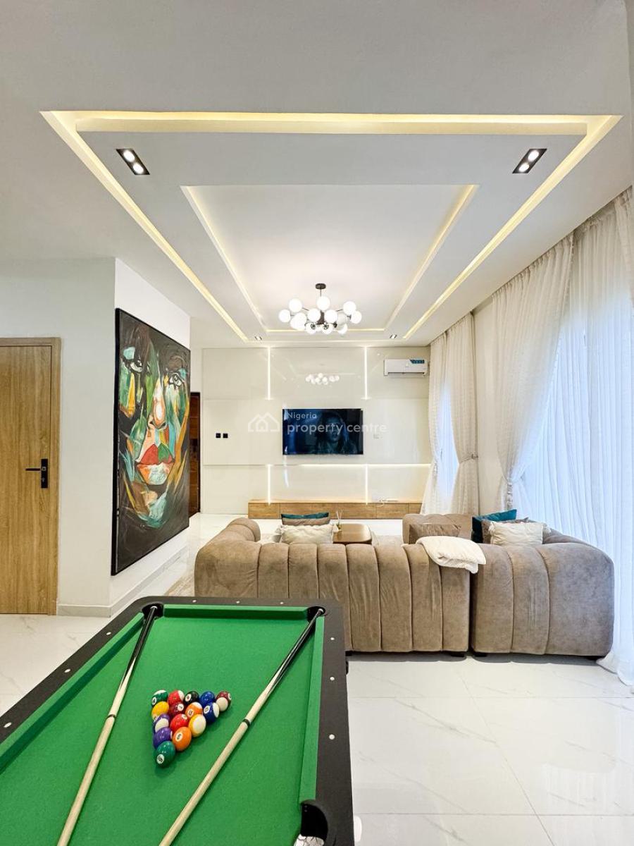 Brand New Luxurious 2bedroom with Ps5, Snooker,gym & Swimming Pool, Palmspring, Ikate, Lekki, Lagos, Flat / Apartment Short Let