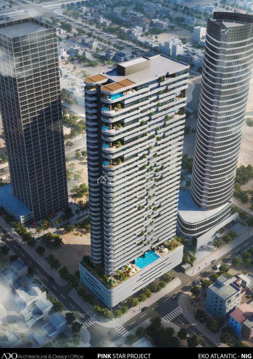 Pink Star - Oceanview Residences, Eko Atlantic, Victoria Island. Eko Atlantic, Eko Atlantic City, Lagos, Block of Flats for Sale