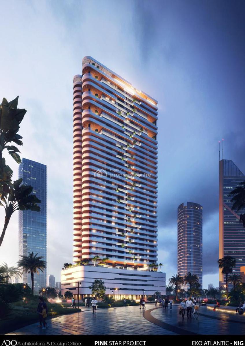 Pink Star - Oceanview Residences, Eko Atlantic, Victoria Island. Eko Atlantic, Eko Atlantic City, Lagos, Block of Flats for Sale