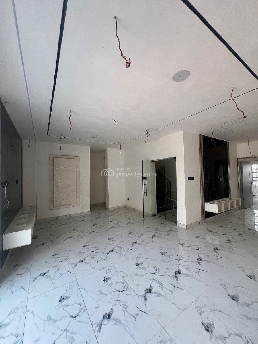 4-bedrooms Semidetached Duplex with a Bq Located in a Prime, Ikeja, Lagos, Semi-detached Duplex for Sale