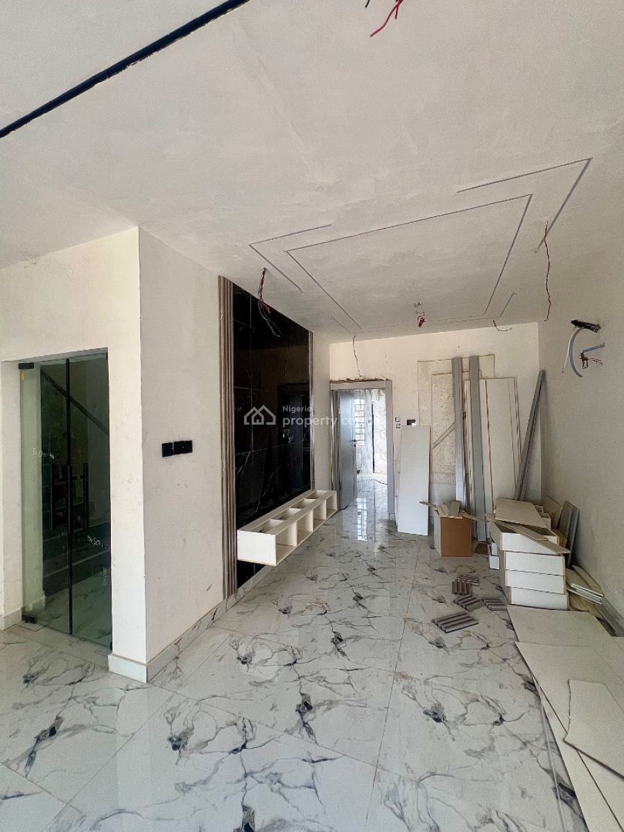 4-bedrooms Semidetached Duplex with a Bq Located in a Prime, Ikeja, Lagos, Semi-detached Duplex for Sale