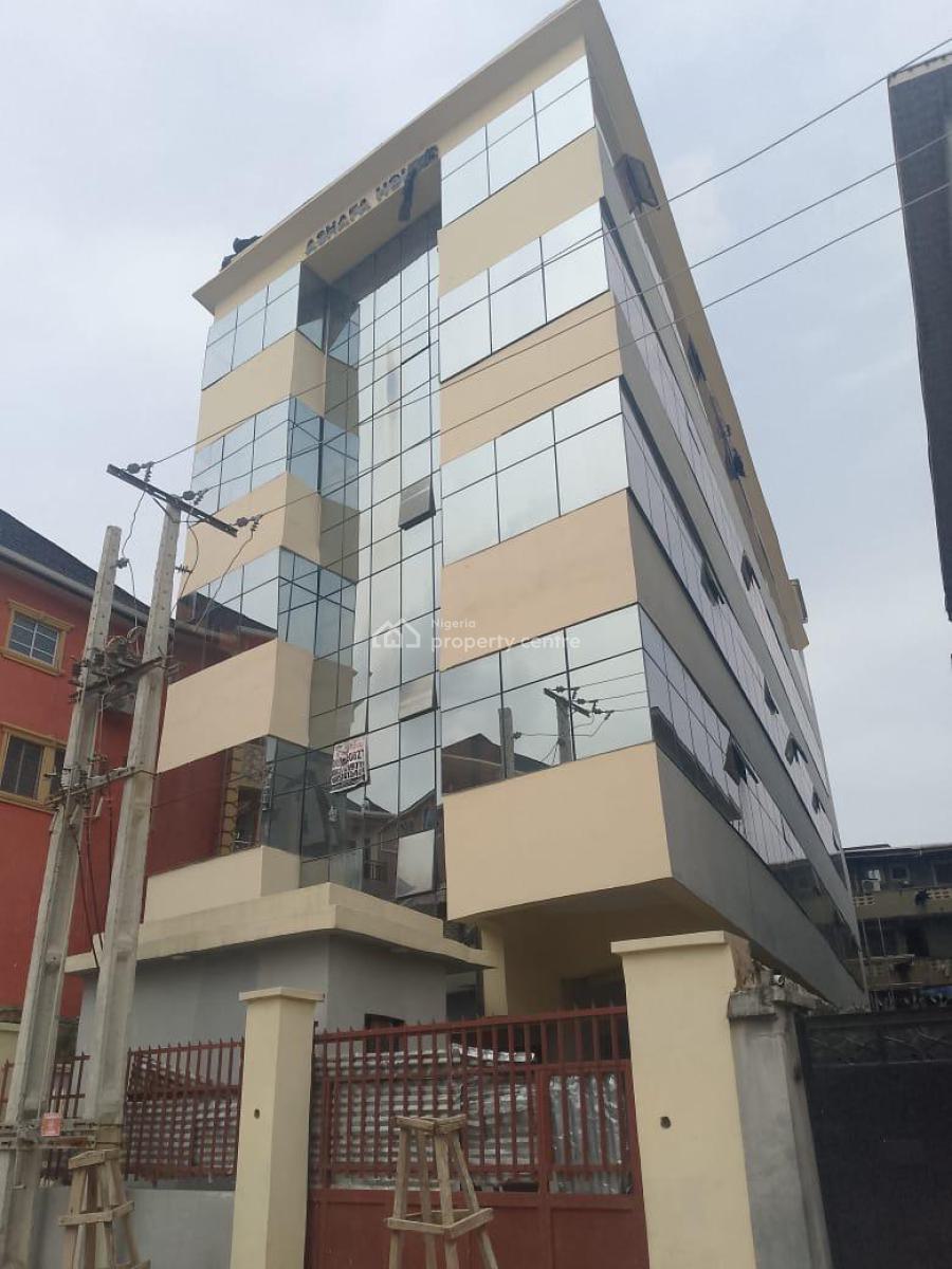 Newly Built Commercial Office Block, Off Campbell Street, Lagos Island, Lagos, Office Space for Rent