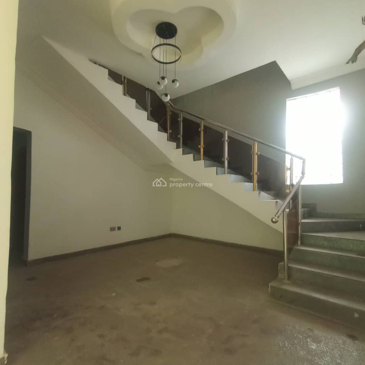 Spacious Self Service 5bedroom Fully Detached Duplex+ Boys Quarter, Agungi, Agungi, Lekki, Lagos, Detached Duplex for Rent