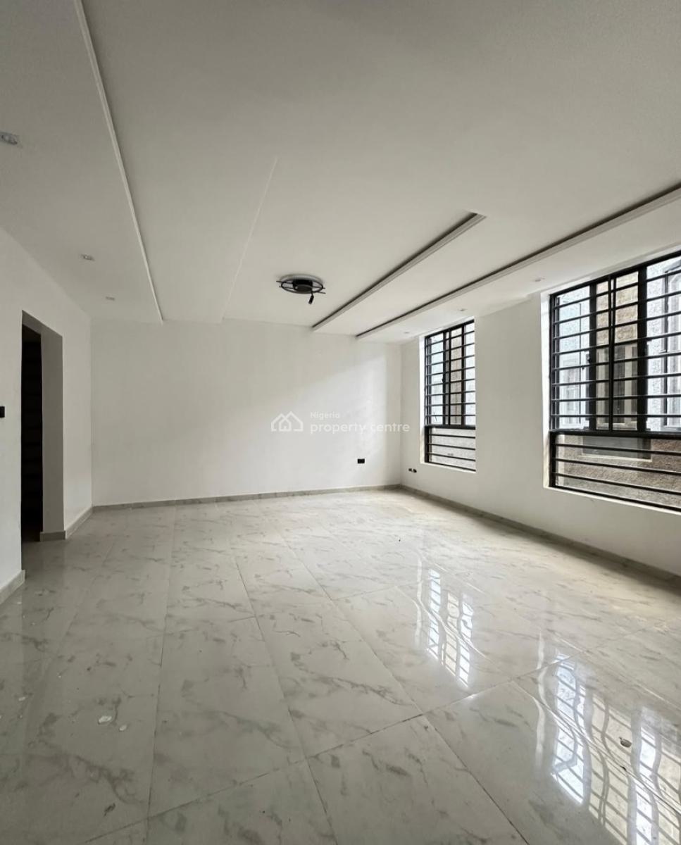 Tastefully Finished and Serviced 4 Bedroom En-suite Townhouse with Par, Lekki Phase 1, Lekki, Lagos, Terraced Duplex for Rent