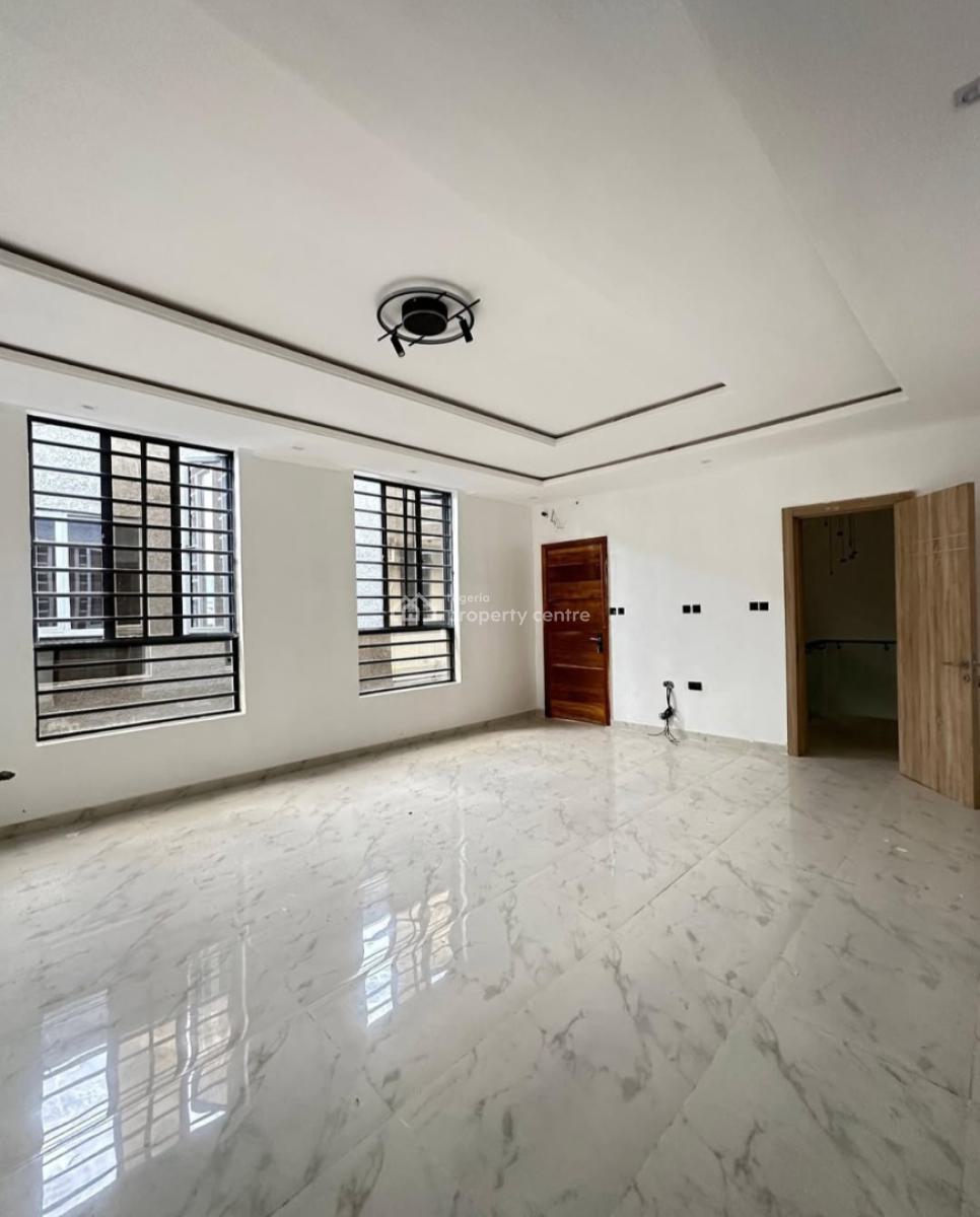 Tastefully Finished and Serviced 4 Bedroom En-suite Townhouse with Par, Lekki Phase 1, Lekki, Lagos, Terraced Duplex for Rent