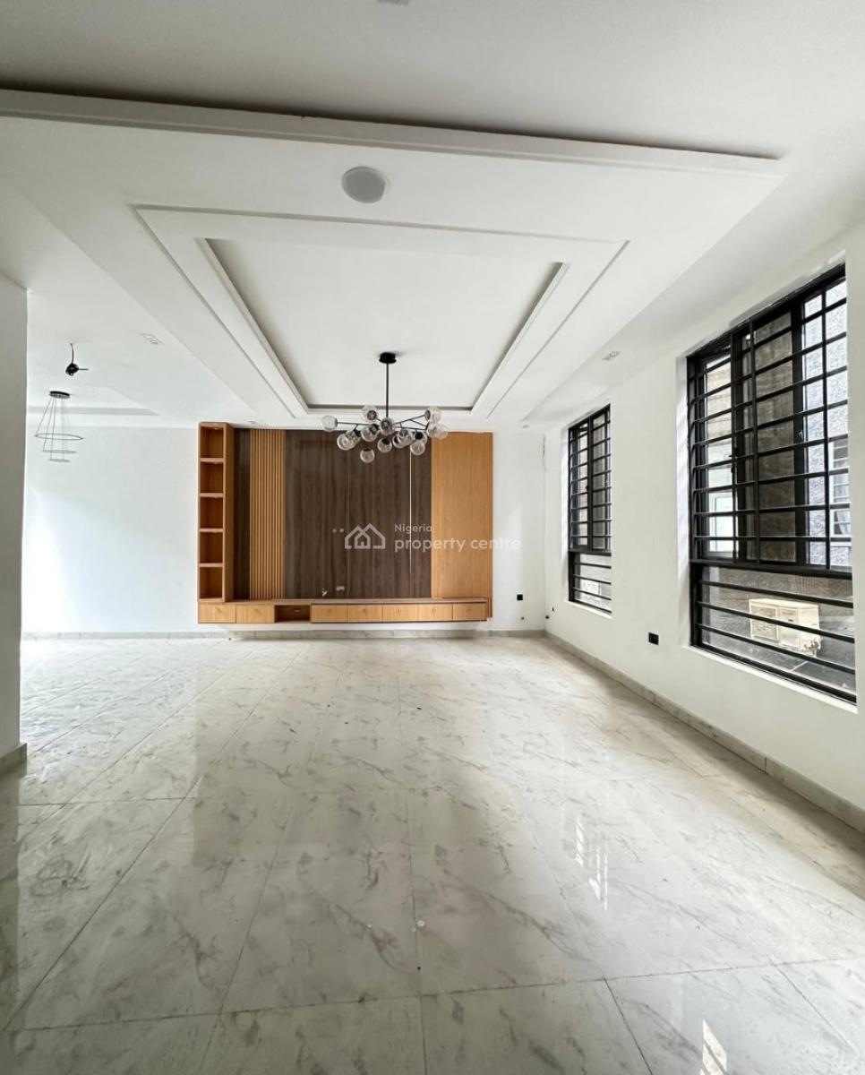 Tastefully Finished and Serviced 4 Bedroom En-suite Townhouse with Par, Lekki Phase 1, Lekki, Lagos, Terraced Duplex for Rent