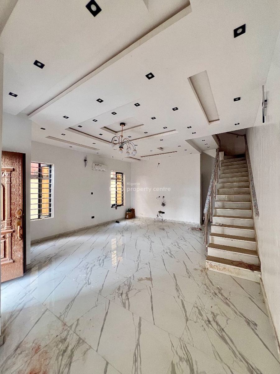 4-bedrooms Semidetached Duplex with a Bq Located in a Prime Estate, Ogba, Ikeja, Lagos, Semi-detached Duplex for Sale