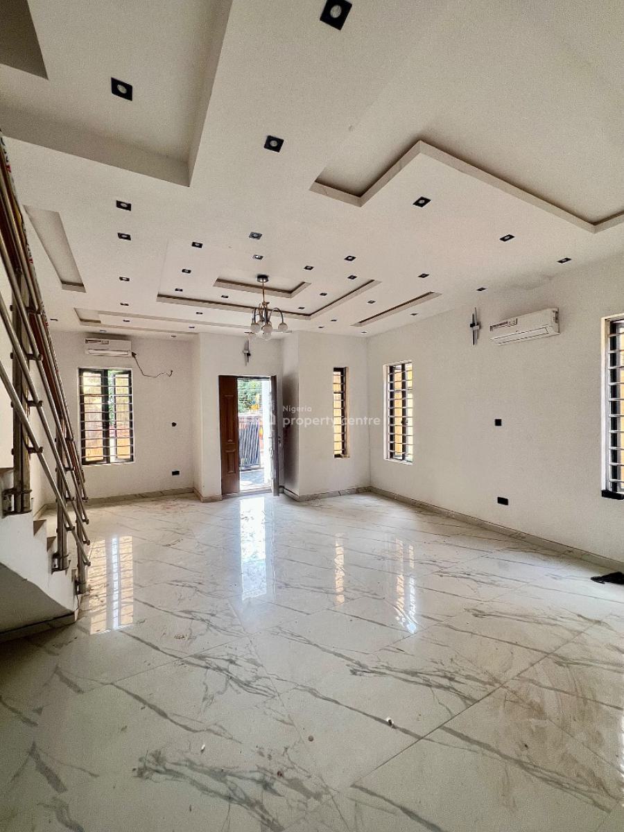 4-bedrooms Semidetached Duplex with a Bq Located in a Prime Estate, Ogba, Ikeja, Lagos, Semi-detached Duplex for Sale