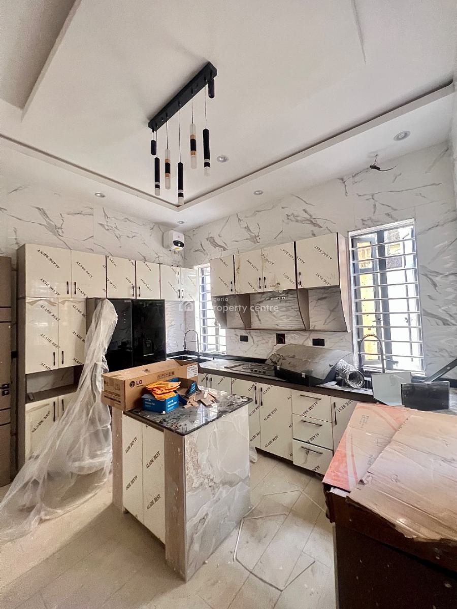 4-bedrooms Semidetached Duplex with a Bq Located in a Prime Estate, Ogba, Ikeja, Lagos, Semi-detached Duplex for Sale