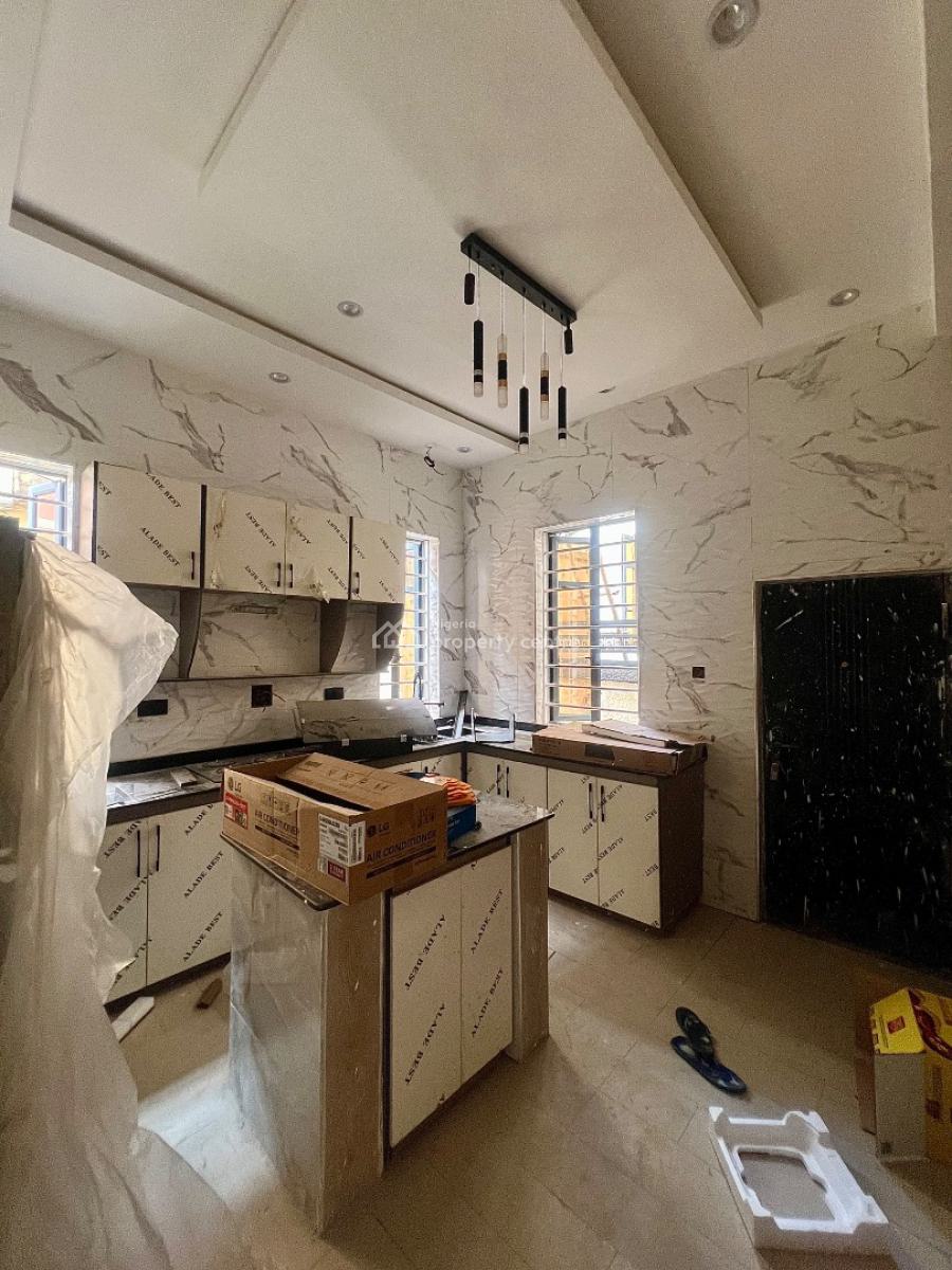 4-bedrooms Semidetached Duplex with a Bq Located in a Prime Estate, Ogba, Ikeja, Lagos, Semi-detached Duplex for Sale