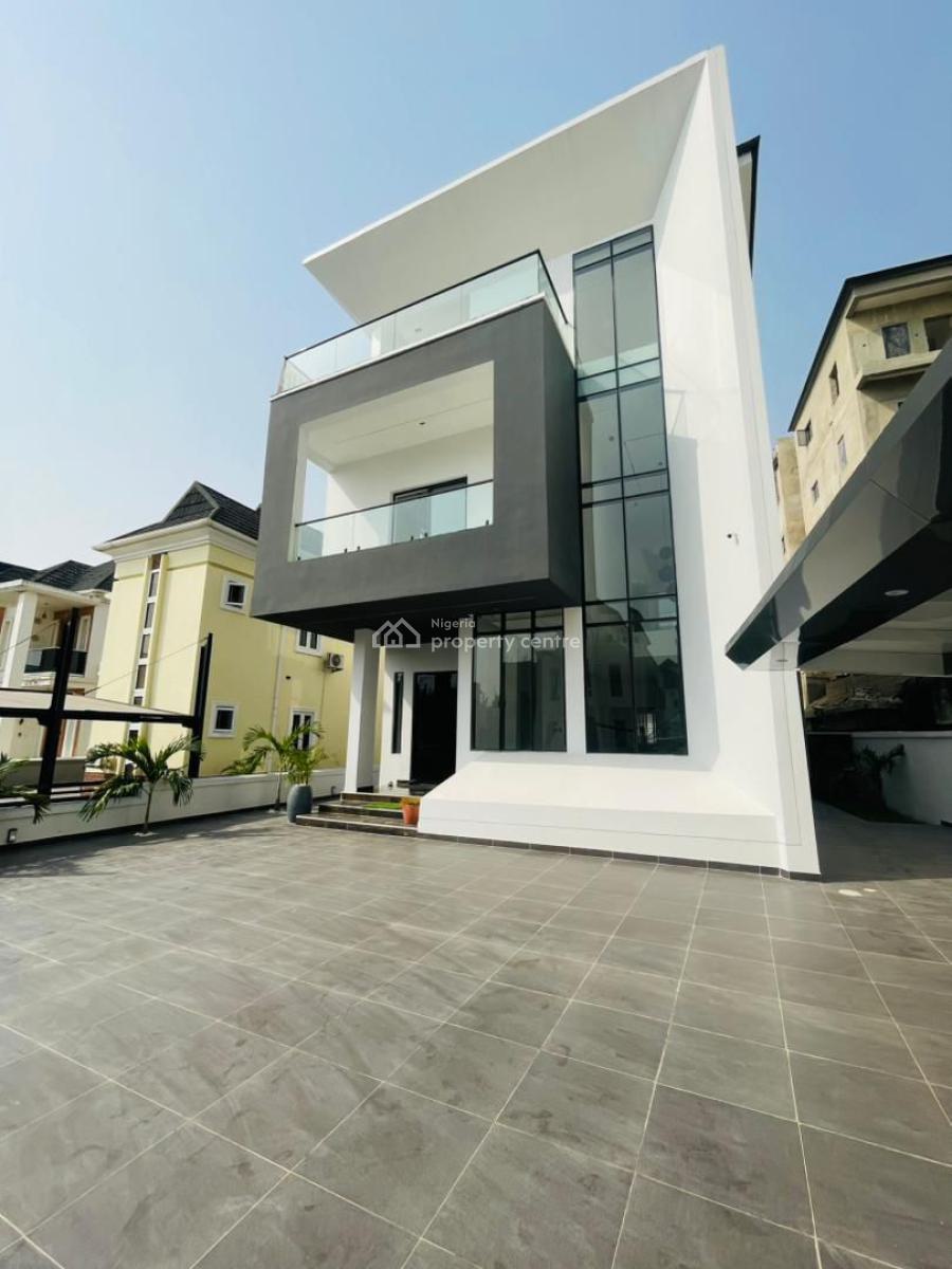 Well Finished 6 Bedroom Detached Duplex with Bq,pool,rooftop and Gym H, Megamound Estate, Ikota, Lekki, Lagos, Detached Duplex for Sale