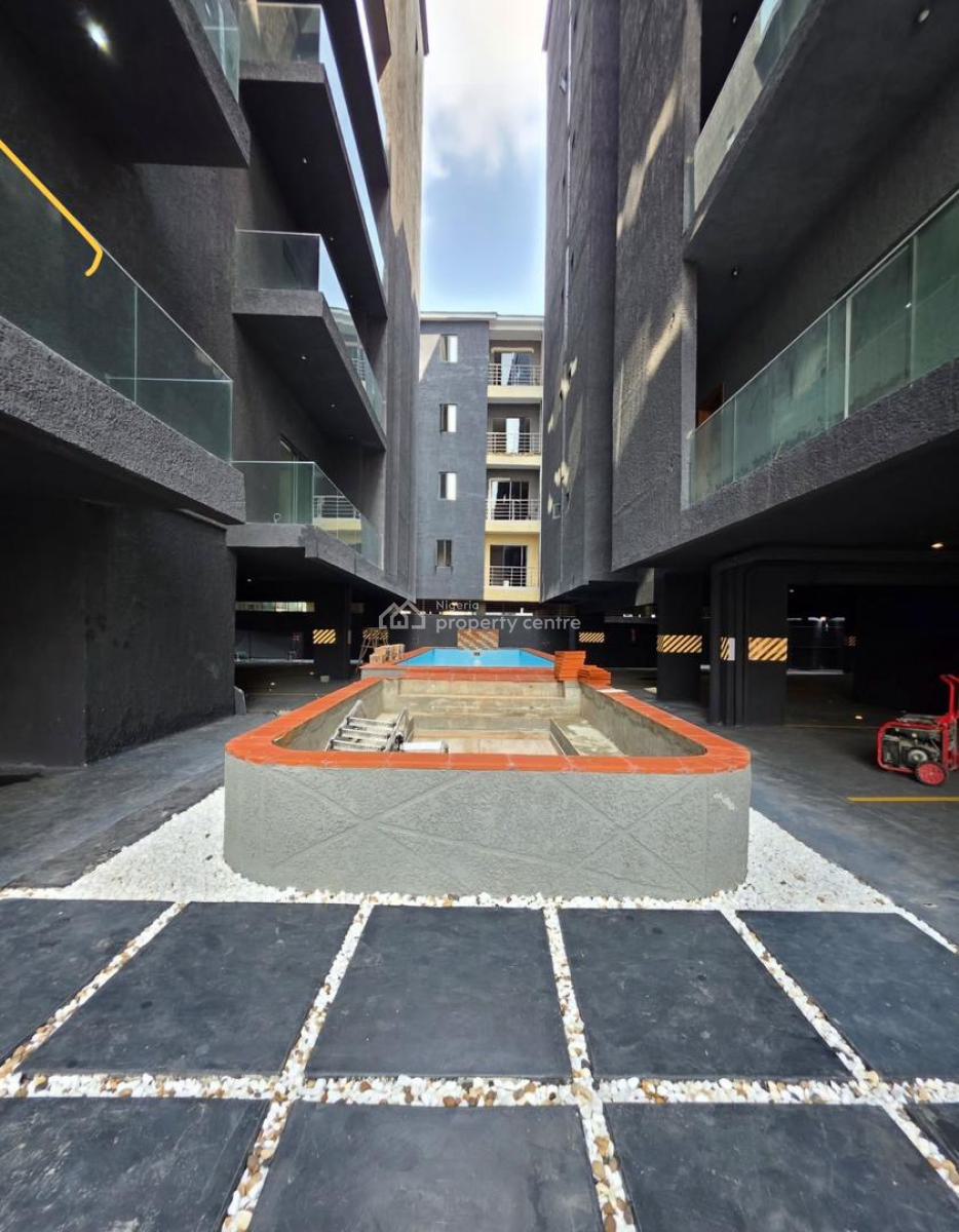 Beuatifully Finished 3 Bedroom Apartment with Communal Swimming Pool, Ikate, Ikate, Lekki, Lagos, Block of Flats for Sale