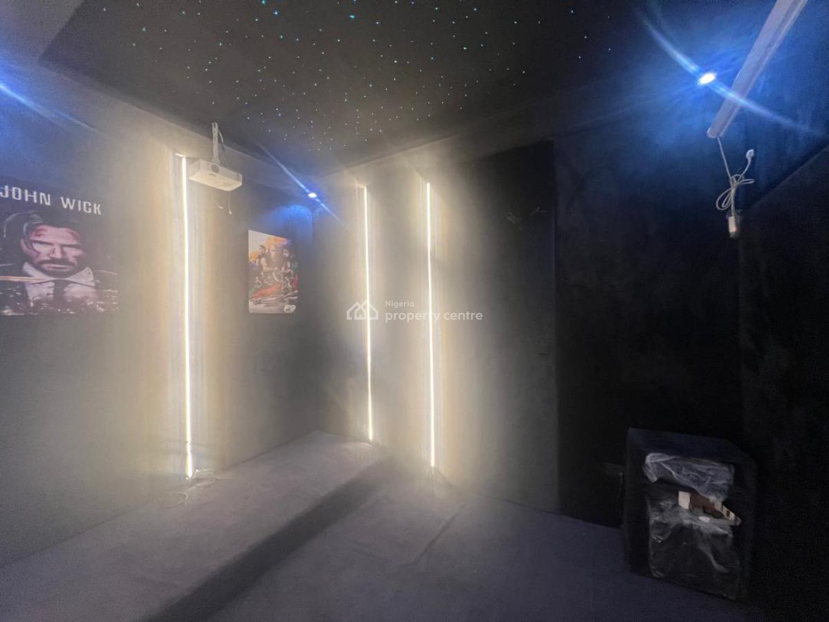 Luxurious 5 Bedroom Fully Detached Duplex with Cinema, Gym, Chevron, Lekki, Lagos, Detached Duplex for Sale