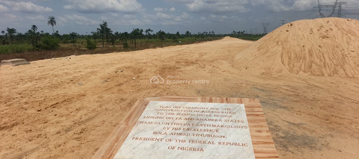 The Only Luxury Estate in The East, By 2 Niger Bridge, Off Onitsha Bridge, Instant Allocation, Asaba, Delta, Mixed-use Land for Sale