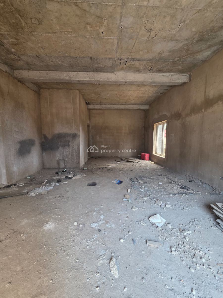 Massive 5 Bedroom Detached Duplex ( Semi-finished), By Market Square, Kado, Abuja, Detached Duplex for Sale