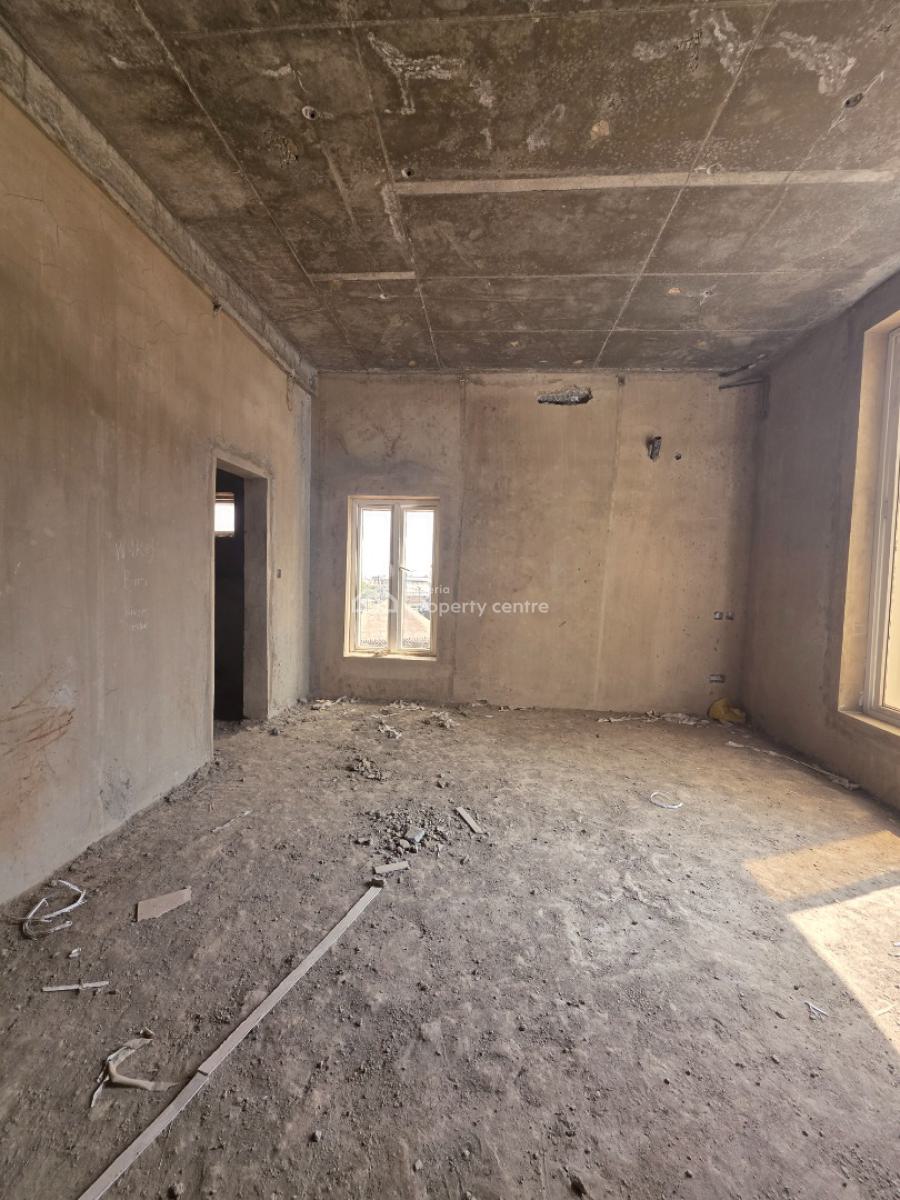 Massive 5 Bedroom Detached Duplex ( Semi-finished), By Market Square, Kado, Abuja, Detached Duplex for Sale