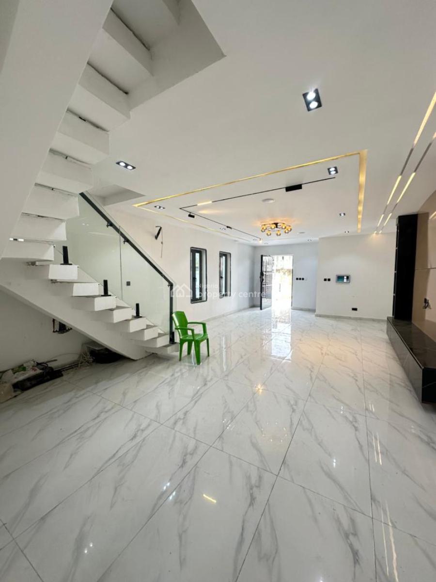 Gorgeous 4 Bedroom Semi-detached with a Room Bq in a Secured Environme, Ikate, Lekki, Lagos, Semi-detached Duplex for Sale