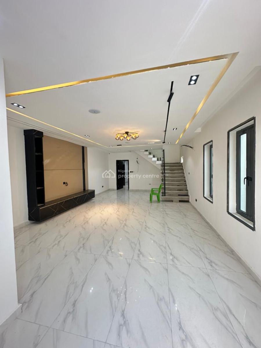 Gorgeous 4 Bedroom Semi-detached with a Room Bq in a Secured Environme, Ikate, Lekki, Lagos, Semi-detached Duplex for Sale